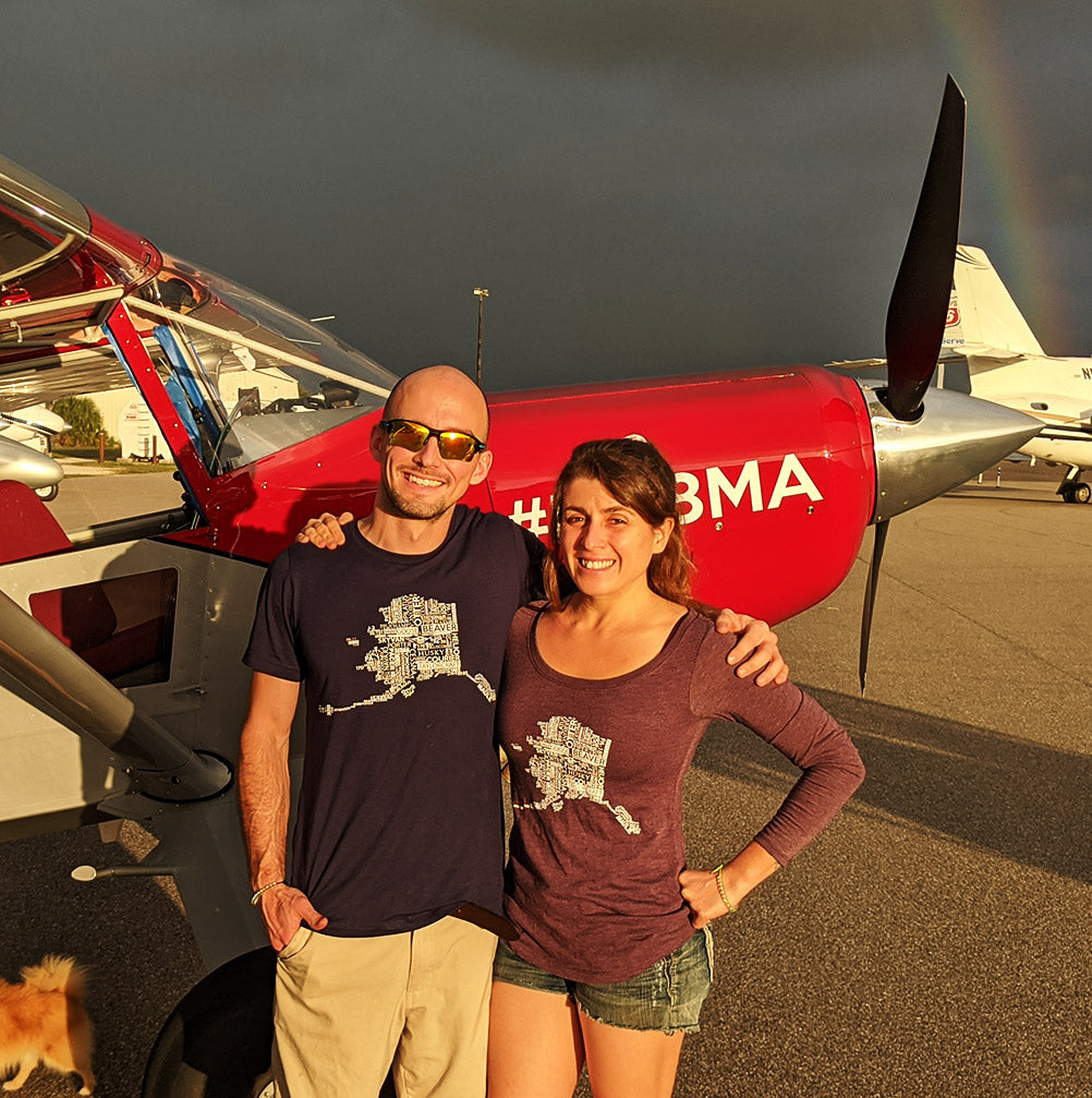 Alaska Plane Names T-Shirt image 1